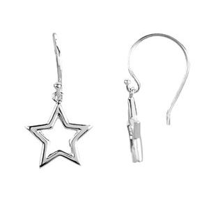 Dalisha Traditional Earrings in 9K White Gold
