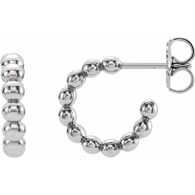 Dayani Traditional Earrings in 9K White Gold
