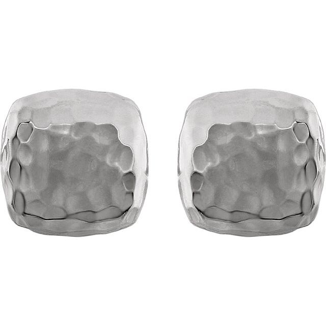 Dyanna Traditional Earrings in 9K White Gold