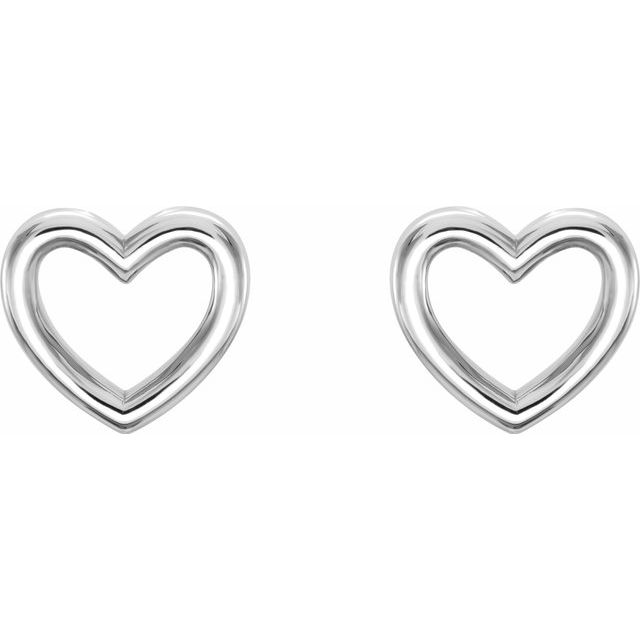 Dhwani Traditional Earrings in 9K White Gold