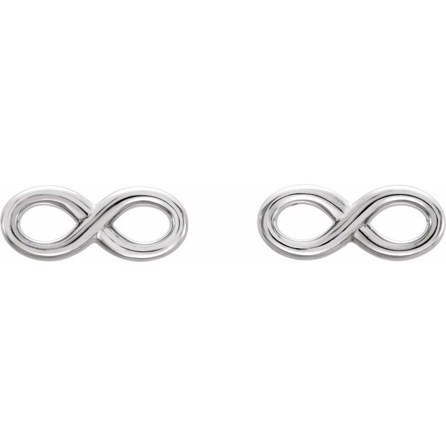 Daphney Traditional Earrings in 9K White Gold