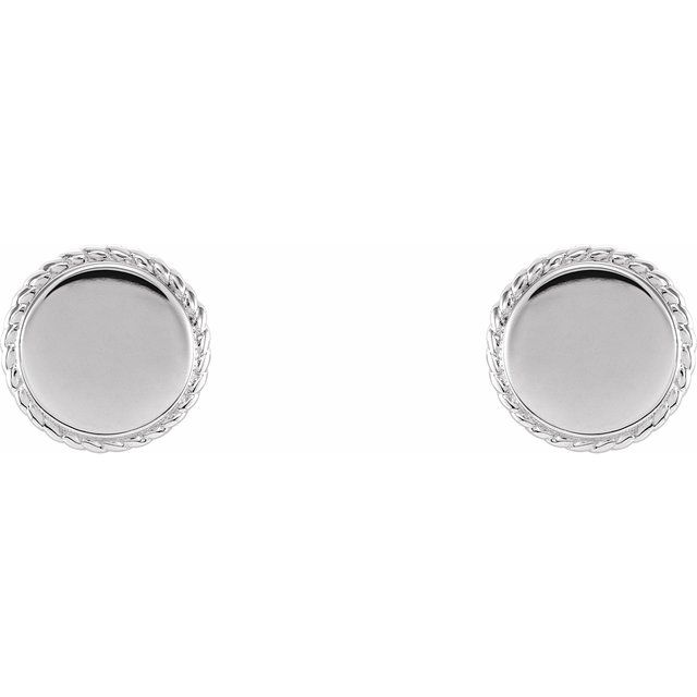 Dehlia Traditional Earrings in 9K White Gold