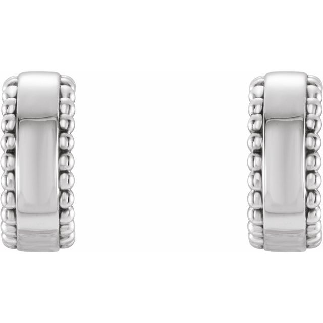 Devlin Traditional Earrings in 9K White Gold