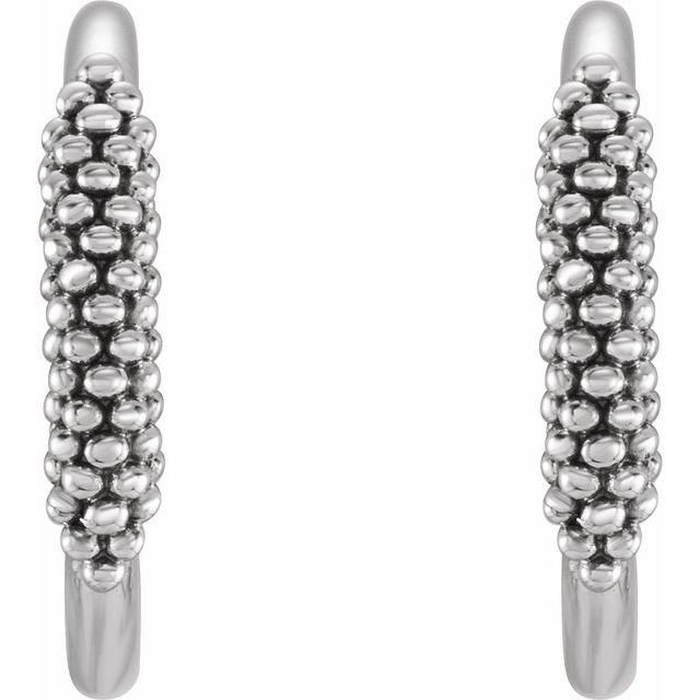 Darrelle Traditional Earrings in 9K White Gold