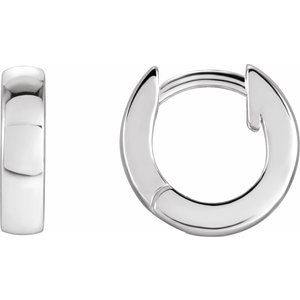 Druilla Traditional Earrings in 9K White Gold