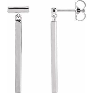 Diellza Traditional Earrings in 9K White Gold