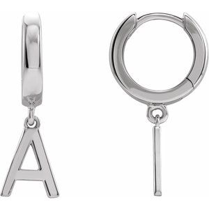 Dorte Traditional Earrings in 9K White Gold