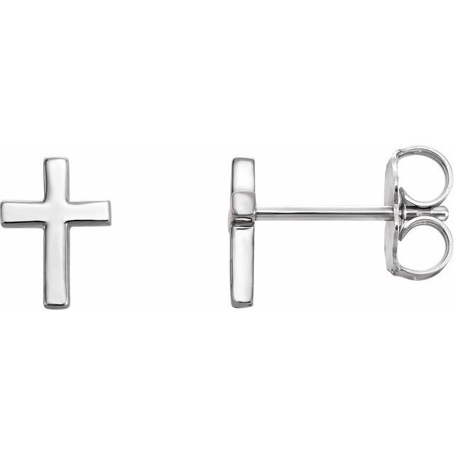 Petrishia Gold Stud For Women Diamond Earrings in Silver 925