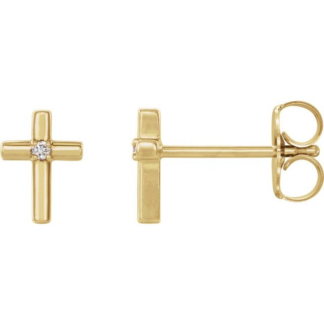 0.1 Ct Lab-Created Round Cut Payram  Studs Diamond Earrings in Silver 925