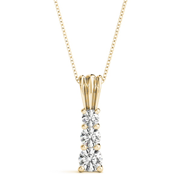 Joshua Natural Diamond Prong Set Necklace