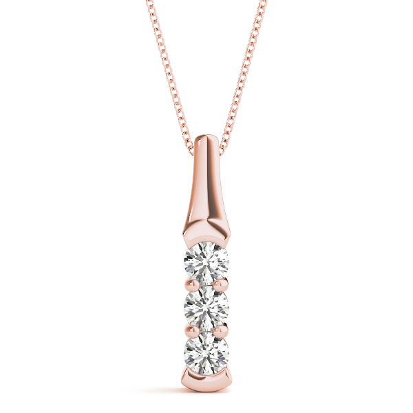 Brandon Natural Diamond Prong Set Necklace