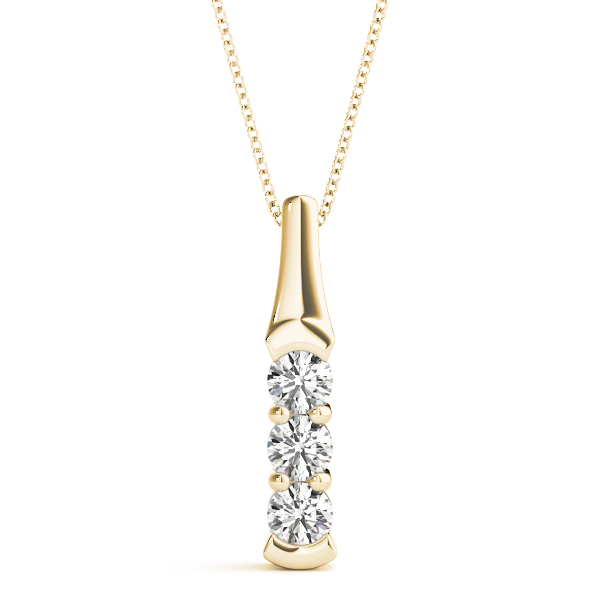 Brandon Natural Diamond Prong Set Necklace