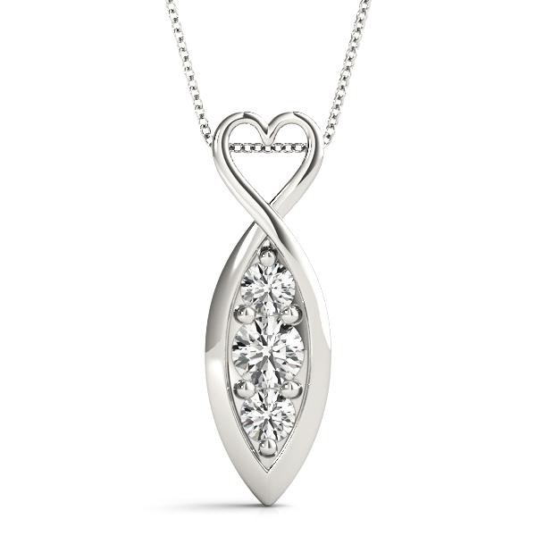 Enzo Natural Diamond Bezel Set Necklace