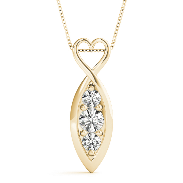 Enzo Natural Diamond Bezel Set Necklace
