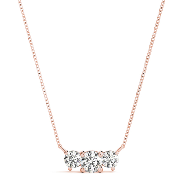 Lab-Created Diamond Round Cut Brian Designer Pendants Necklaces in Silver 925