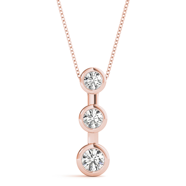 Joseph Natural Diamond Bezel Set Necklace