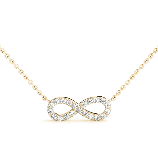 Patrick Lab Grown Diamond Yellow Gold Pave Set  Designer Pendant Necklace