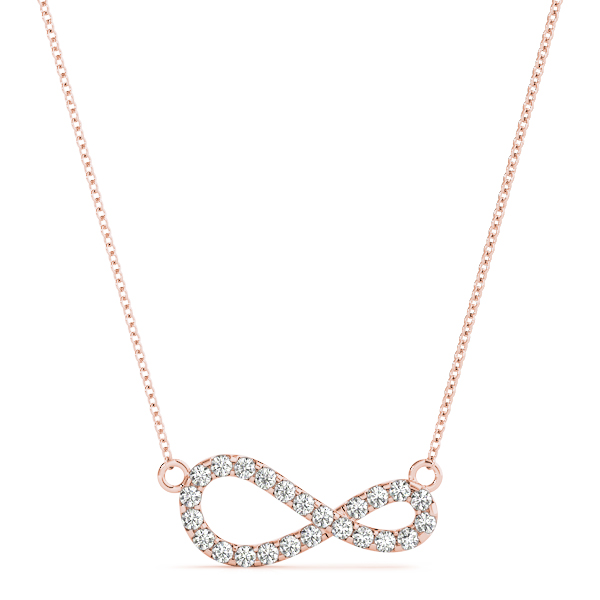 Elliot Natural Diamond Pave Set  Necklace