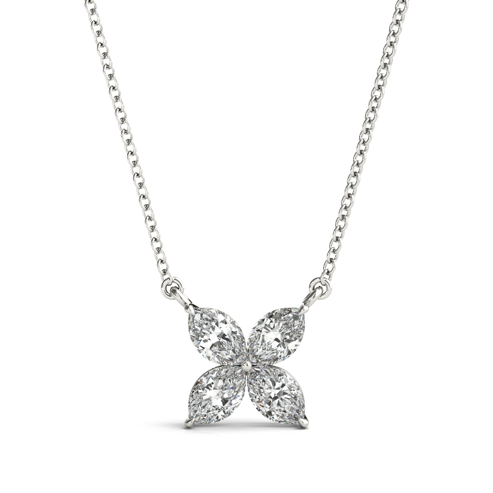 Titus Natural Diamond Prong Set Necklace