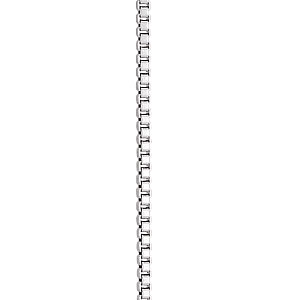 Neon Platinum 0.8MM Sterling Silver Necklace