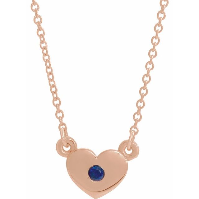Panchita Blue Sapphire Bezel Set  Necklace