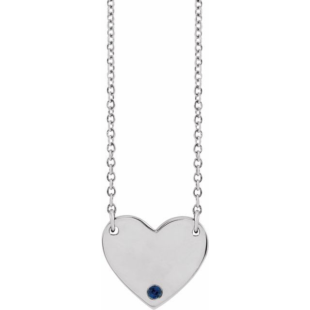 0.03 Ct Blue Sapphire Round Cut Paralee  in Silver 925