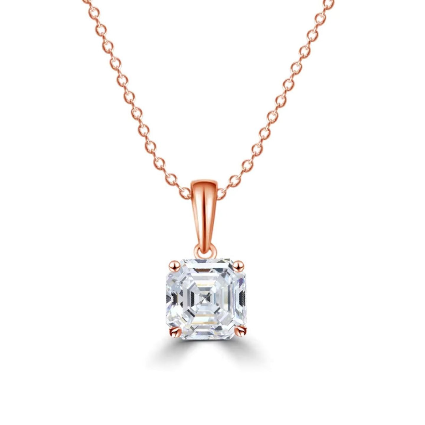 Quinley 4 Prong Solitaire Pendant Necklace