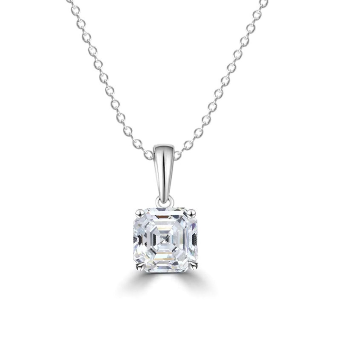 Quinley 4 Prong Solitaire Pendant Necklace