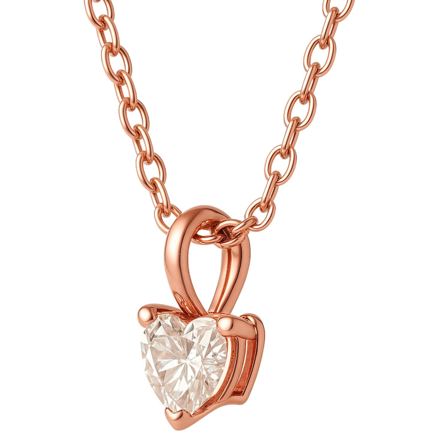 Ruperta 3 Prong Solitaire Pendant Necklace | Sunshine Diamonds