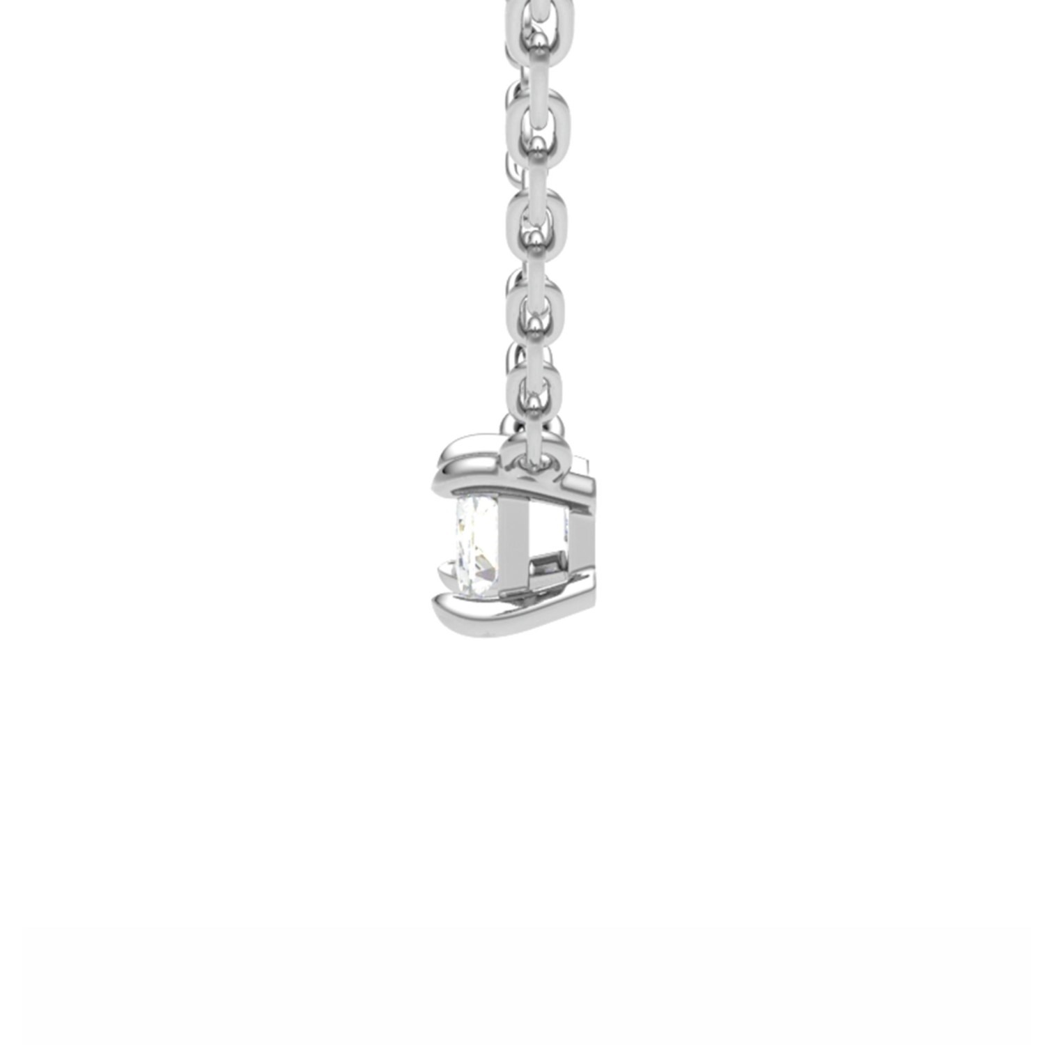 Quenna 4 Prong Solitaire Pendant Necklace | Sunshine Diamonds