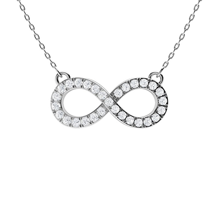 Thorlee Natural Diamond Pave Set  Necklace