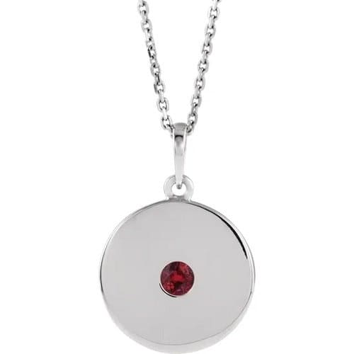 Paulomi Natural Ruby Flush Setting  Necklace