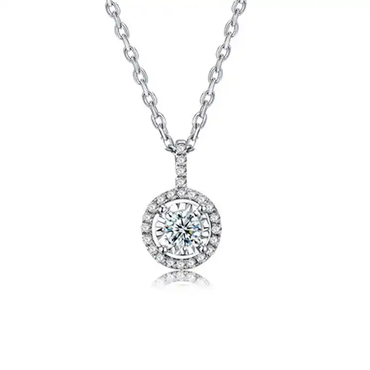 Taaliah 0.20 - 0.75 Carat Natural Diamond 4 Prong  Necklace