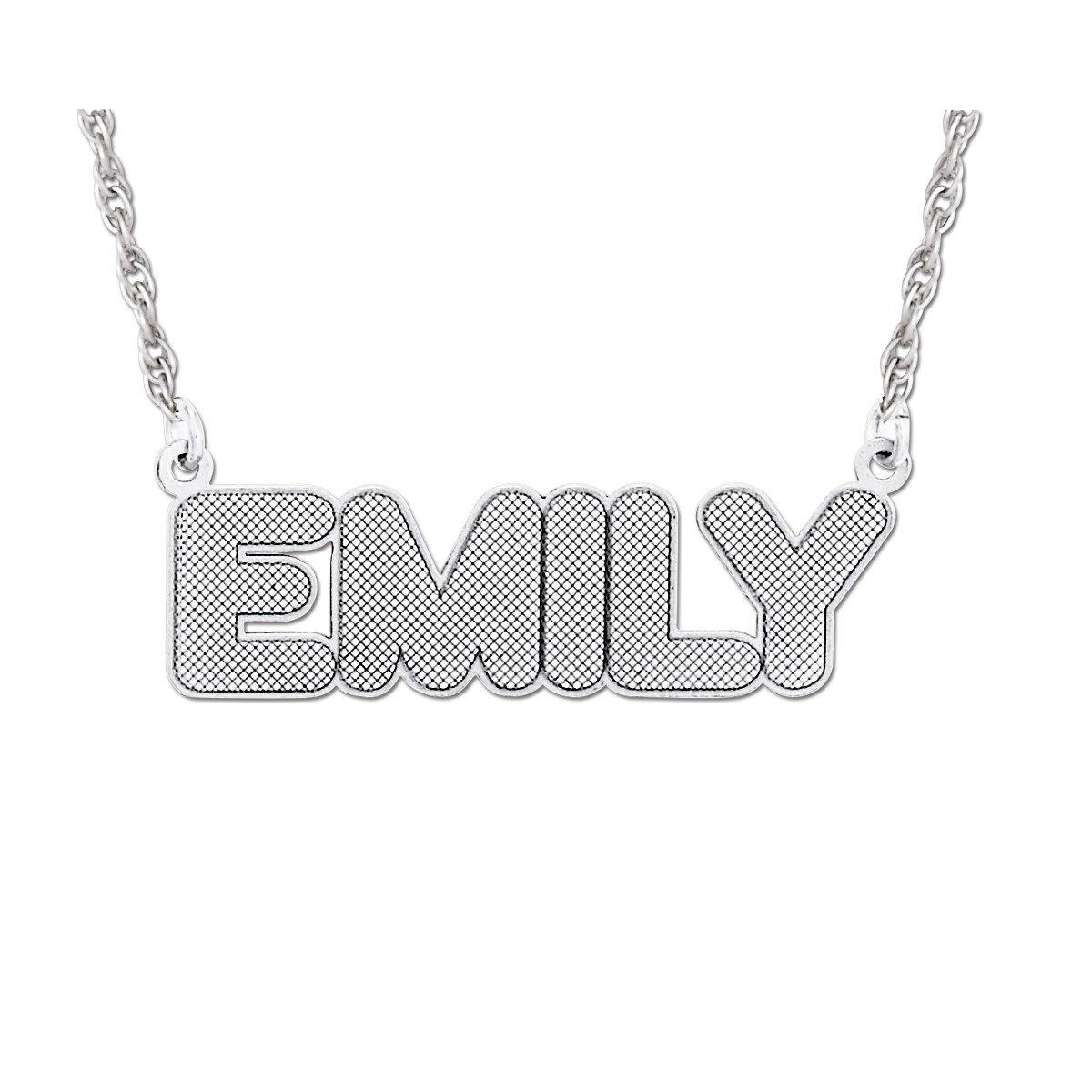 Emily Designer Pendants Necklaces in Silver 925