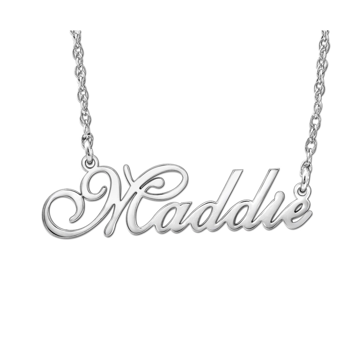 Maddie Designer Pendants Necklaces in Silver 925