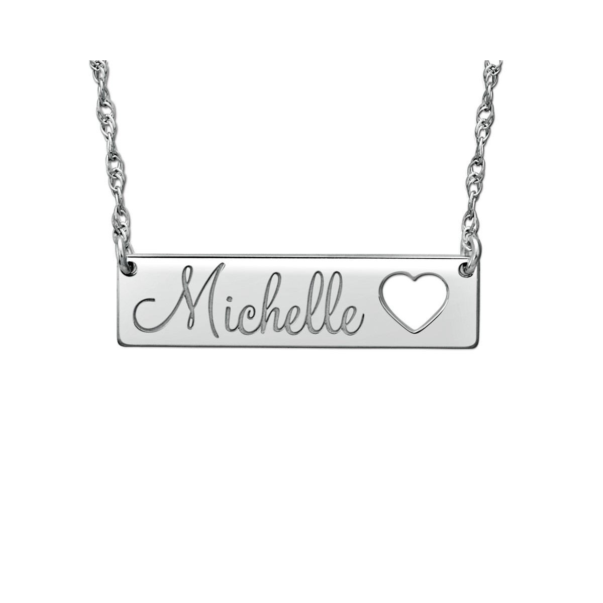 Michelle Designer Pendants Necklaces in Silver 925