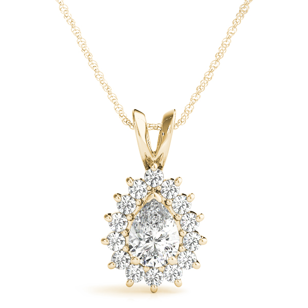 Taelor Lab-Created Diamond Prong Set  Necklace