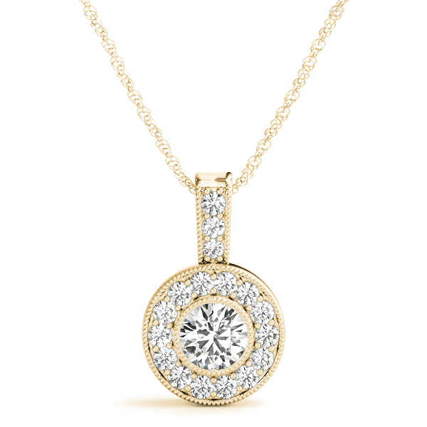 Tamira Lab-Created Diamond Bezel Set  Necklace