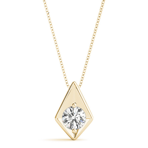 Robee Natural Diamond 2 Prong  Necklace