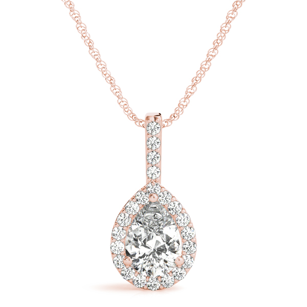 Torri Lab-Created Diamond 3 Prong  Necklace