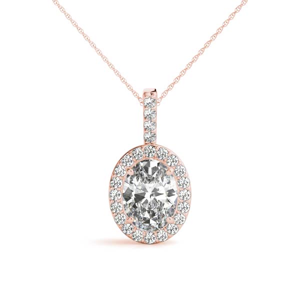 Tamura Natural Diamond 4 Prong  Necklace