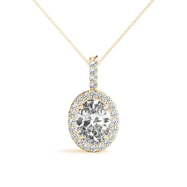 Tamura Natural Diamond 4 Prong  Necklace