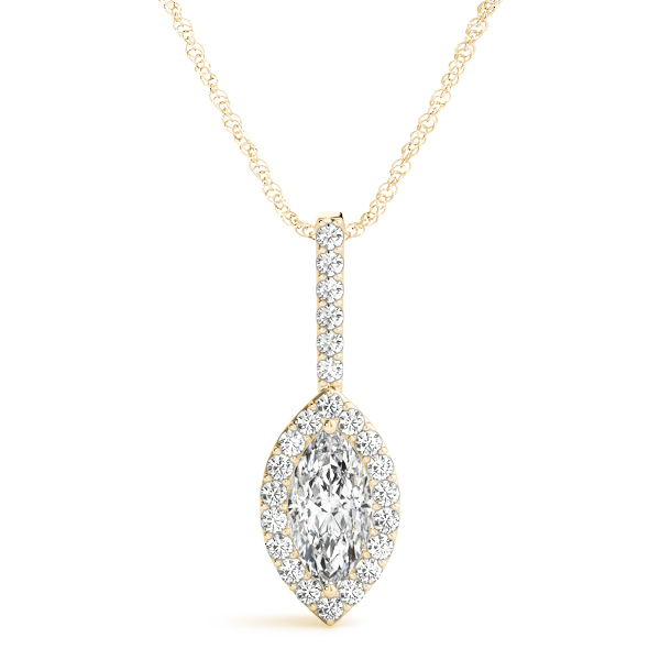 0.2 Ct Natural Diamond Marquise Cut Tyrrell  in Silver 925
