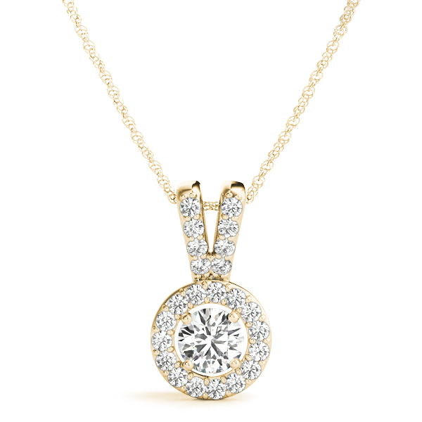 Tomika Lab-Created Diamond 4 Prong  Necklace