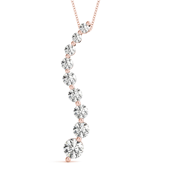 Patrick Lab-Created Diamond Bezel Set Necklace