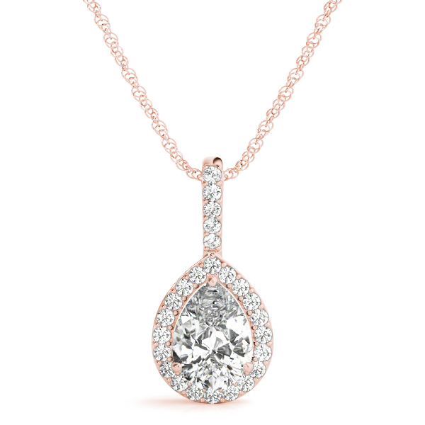 Tasfia Natural Diamond 3 Prong  Necklace