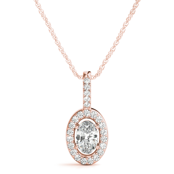Tamyra Lab-Created Diamond 4 Prong  Necklace