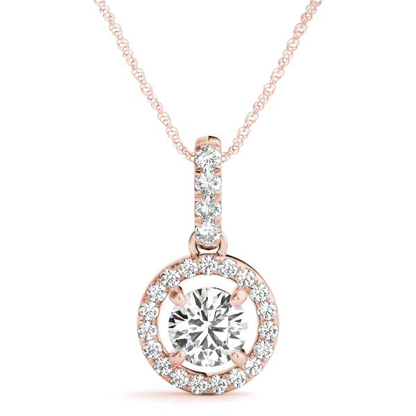 Tayja Lab-Created Diamond 4 Prong  Necklace