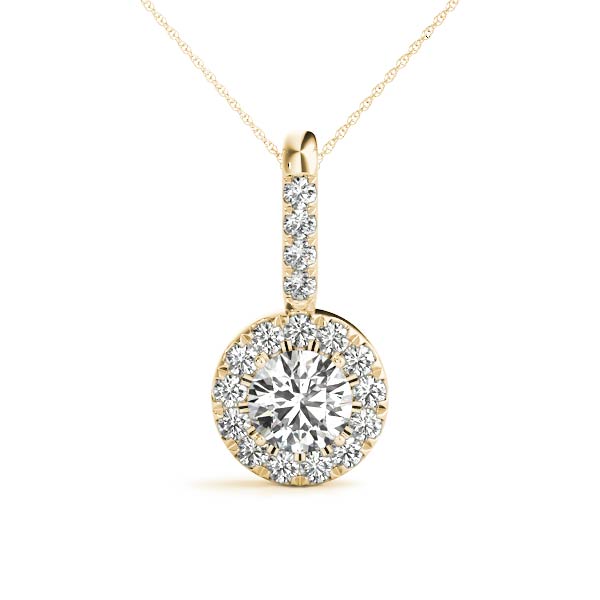 0.1 Ct Lab-Created Diamond Round Cut Tekla  in Silver 925