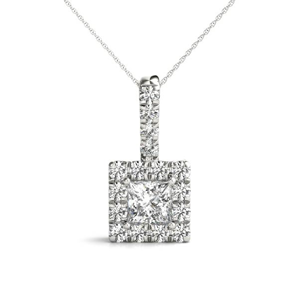 Trista 0.10 - 3.00 Carat Lab-Created Diamond 4 Prong  Necklace